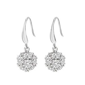 💎NWT CZ  fireball drop earrings💎